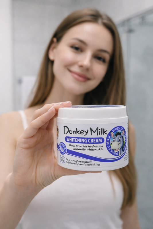 Donkey Milk Whitening Cream Plava NOĆNA