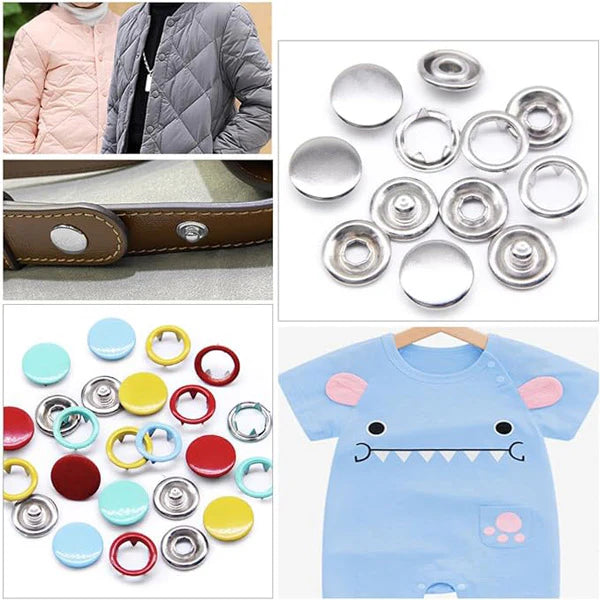 Profesionalni set kliješta za pričvršćivanje dugmadi