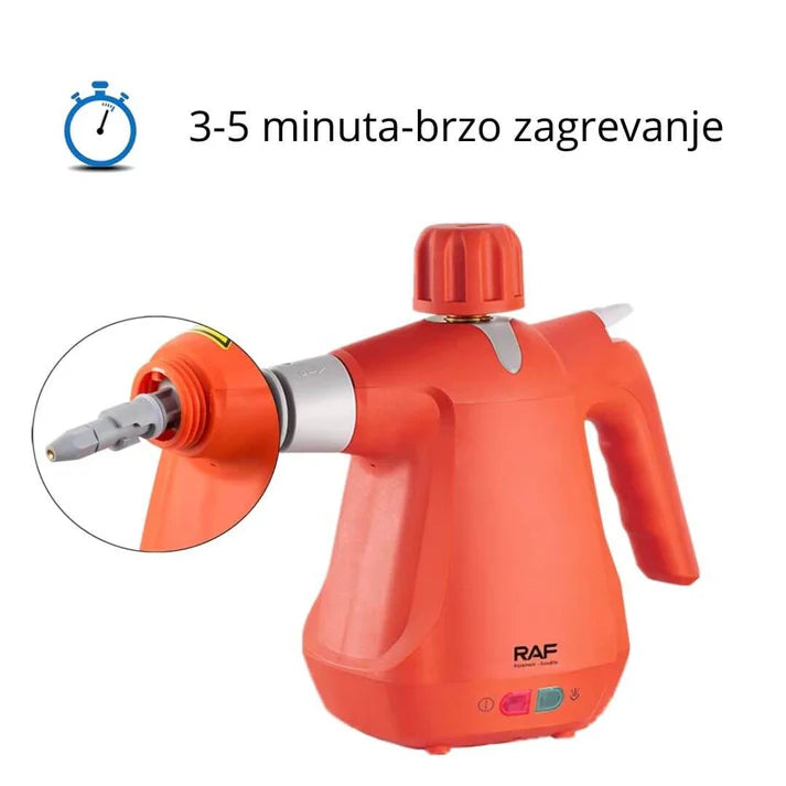 Paročistač - Čišćenje sa parom